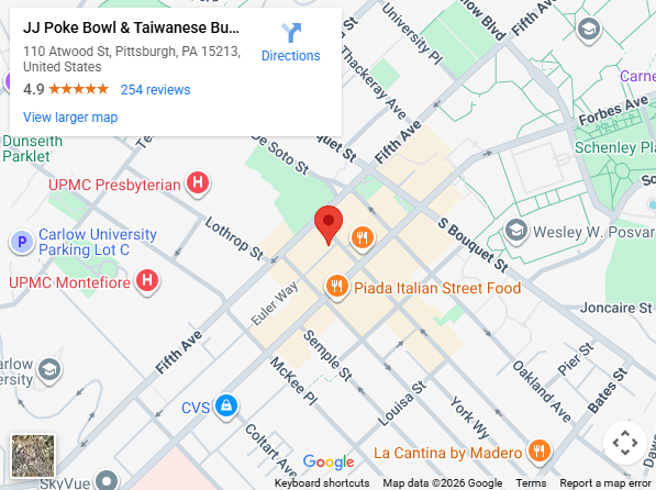 Location, 110 Atwood St, Pittsburgh, PA 15213, United States