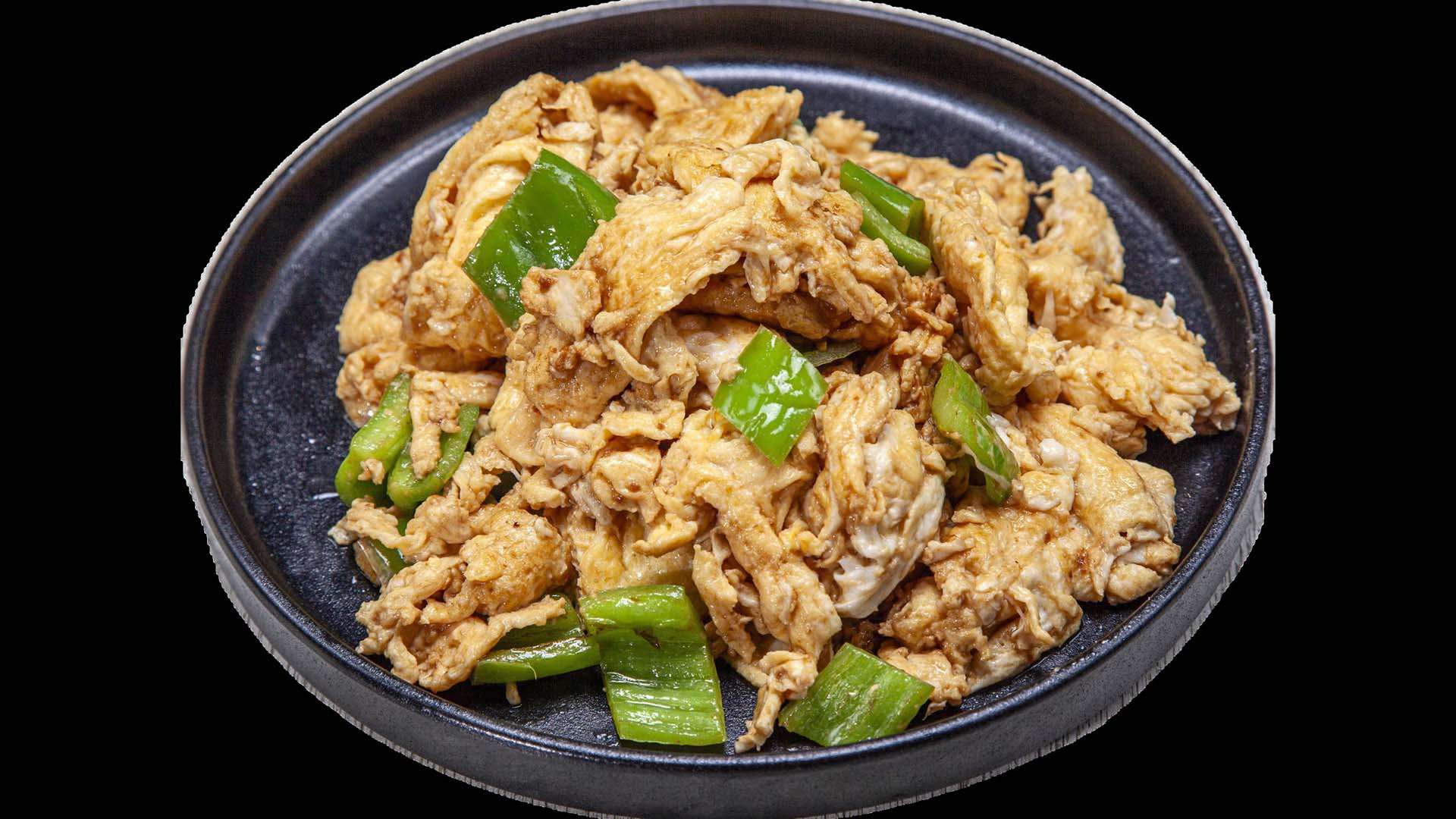 Bean paste scrambled eggs at Joy Roll Chinese Restaurant in Hacienda Heights