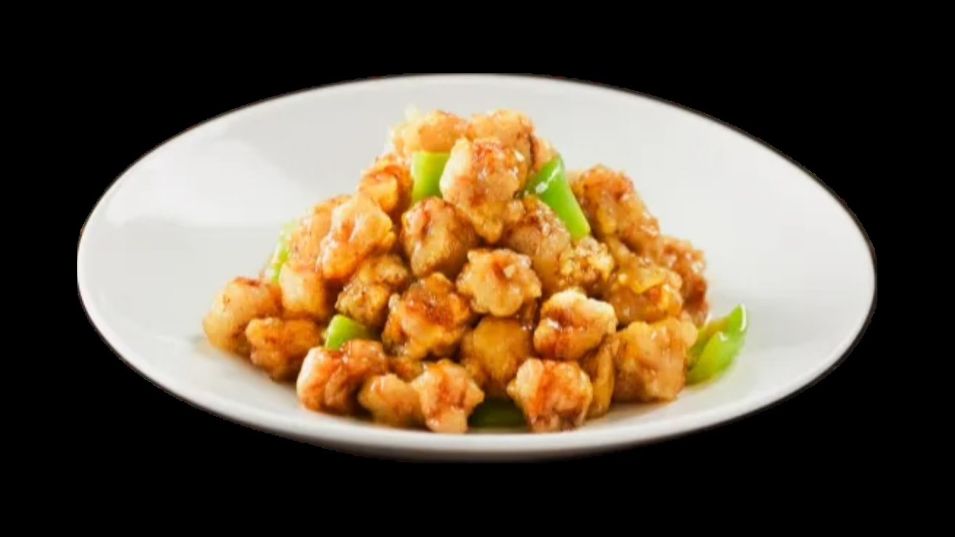 Stir-fried pork with green peppers at Joy Roll Chinese Restaurant in Hacienda Heights