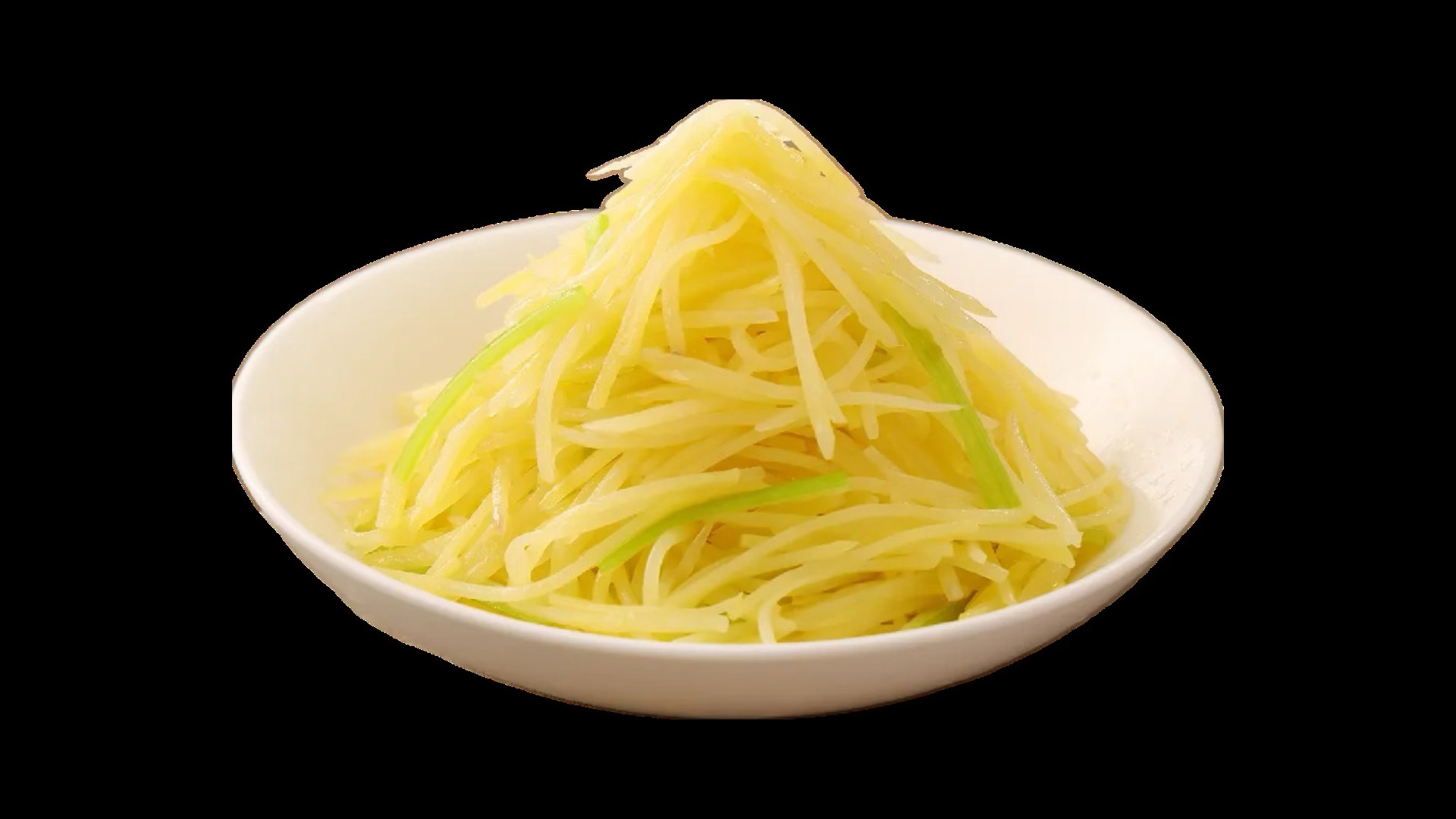Stir-fried shredded potato at Joy Roll Chinese Restaurant in Hacienda Heights