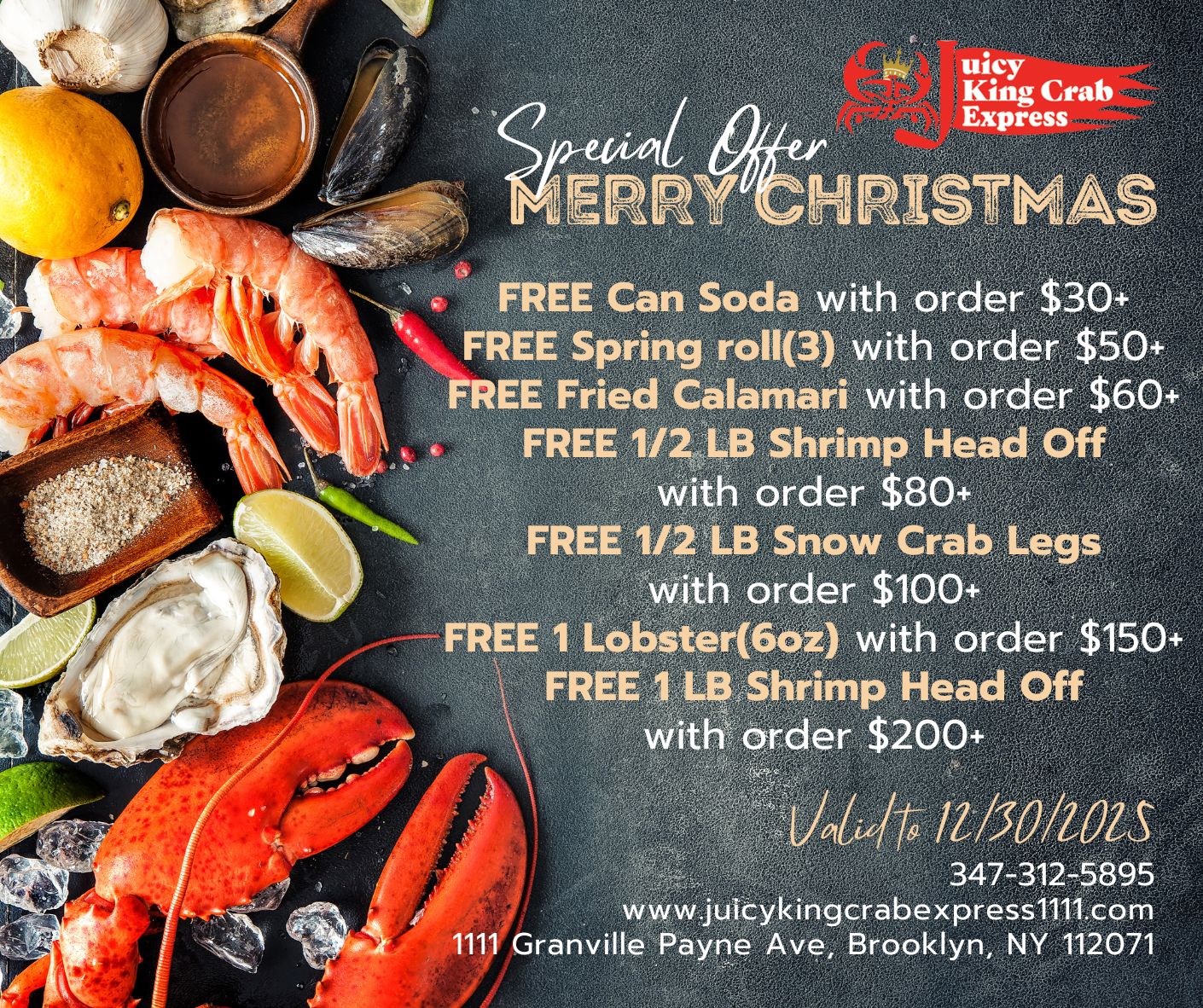 Restaurant Promotion Notice