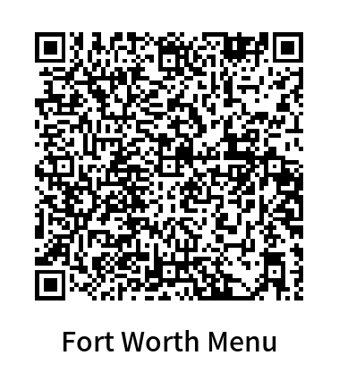 Fort Worth Menu QR Code at Juicy Seafood And Bar, a Seafood Restaurant in TX