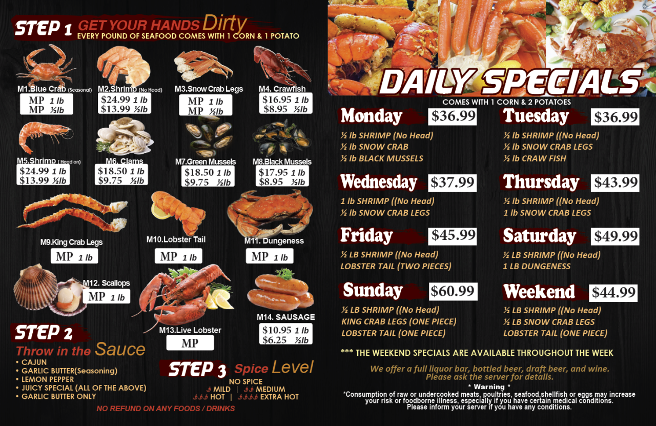 Red Crab Juicy Seafood Seafood Restaurant Online Order