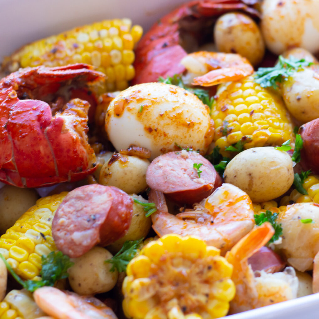craw fish boil at Jumper Seafood，a Seafood Restaurant in Tampa