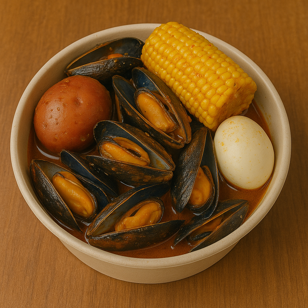 mussels boil at Jumper Seafood，a Seafood Restaurant in Tampa