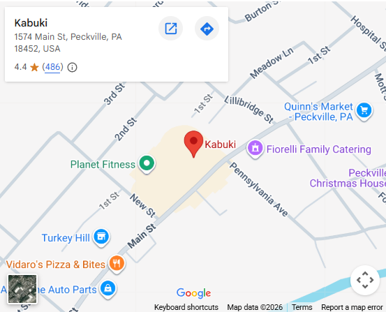 Location, 1574 Main St, Peckville, PA 18452