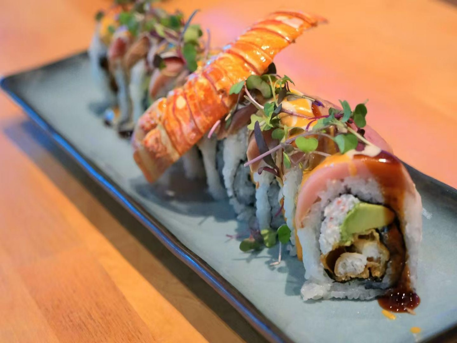 Lobster Tail Sushi Roll at KAI Japanese Cuisine, Japanese Restaurant in Elk Grove