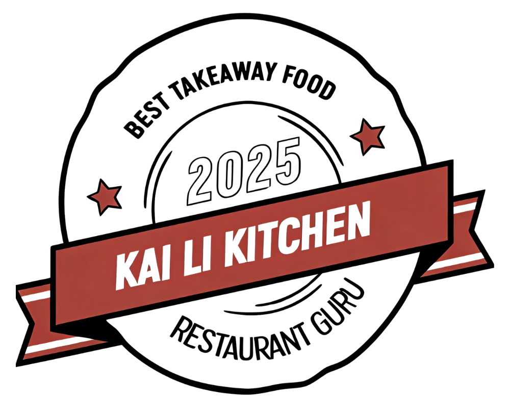 Black-and-white logo reading “FOOD 2025 KAILIKITCHEN” in bold, modern sans-serif type.