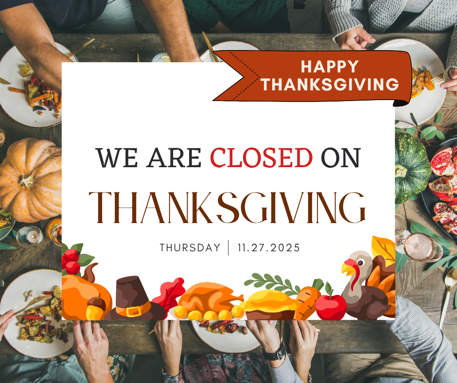 closed on Thanksgiving Day