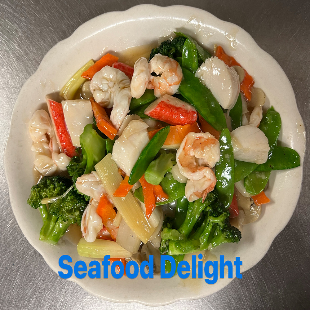 Kam’s-Cuisine-Chinese-Restaurant-Seafood-Delight-Acushnet Seafood Delight served at Kam's Cuisine Chinese Restaurant in Acushnet