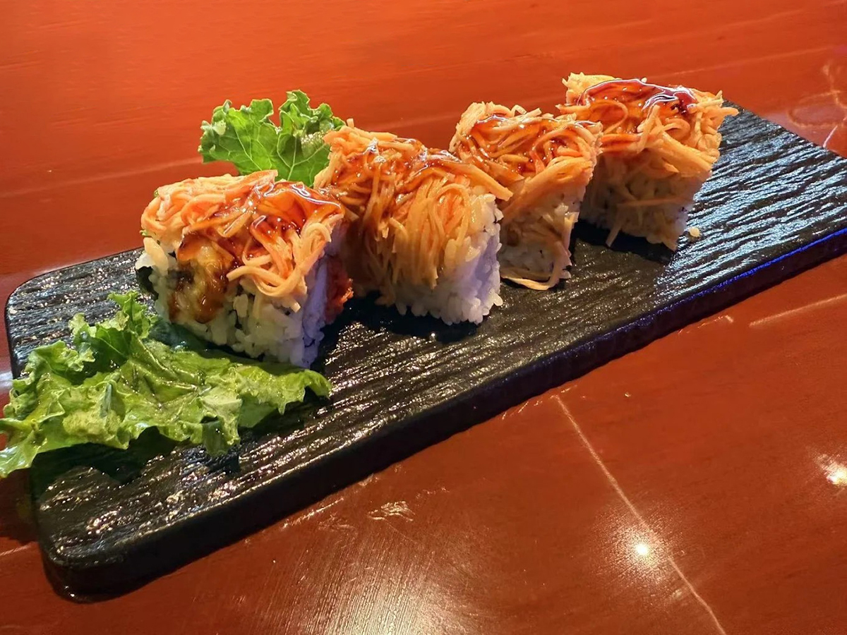 Angry dragon Roll at Kashi Sushi，a Japanese Restaurant in Queensbury