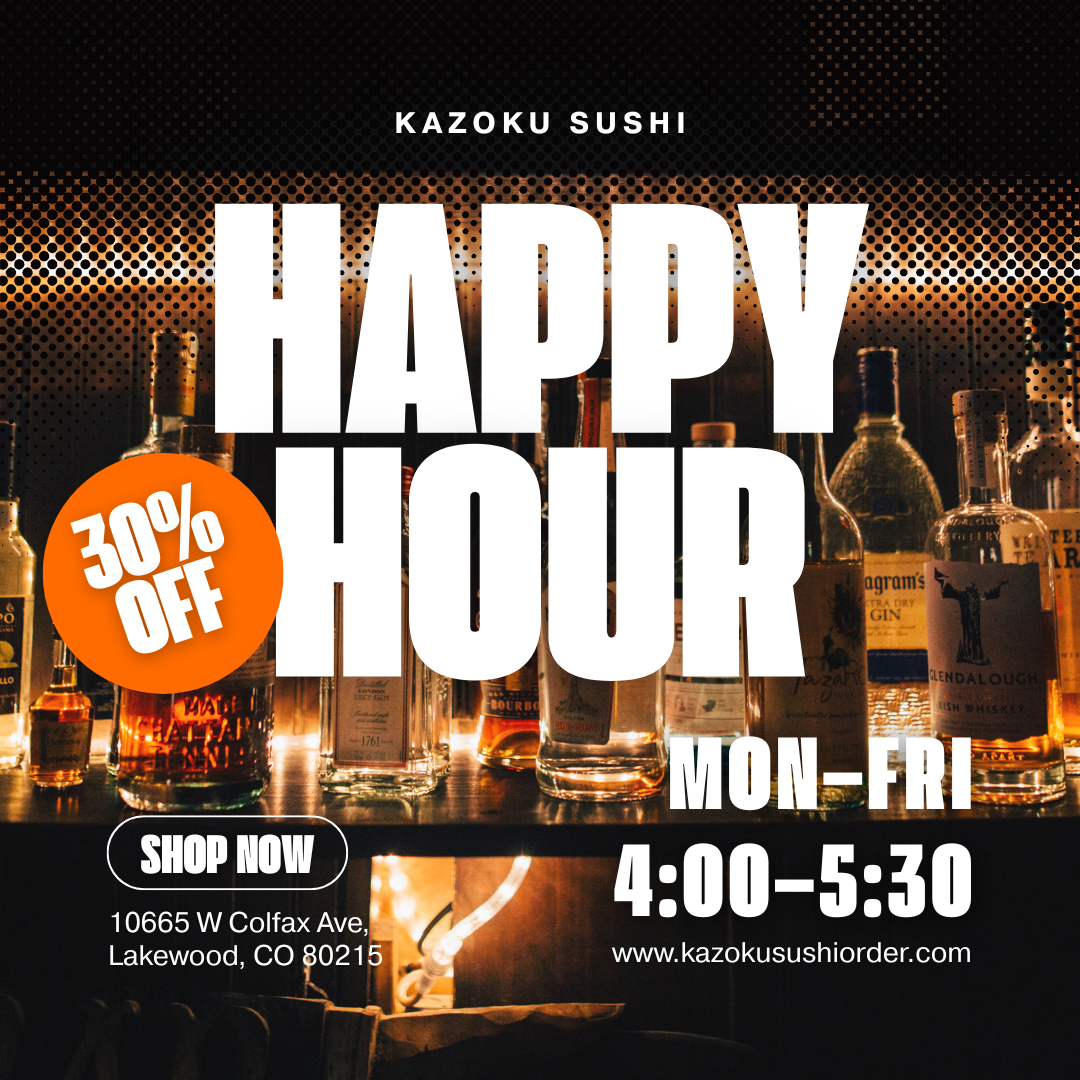 happy hour 30% off

