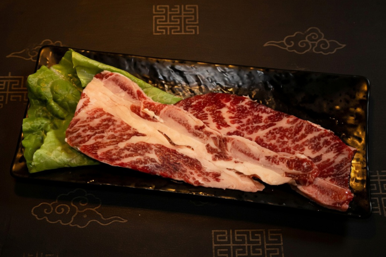 Sliced Beef Short Rib at King House, Sushi & K-BBQ Restaurant in Burleson