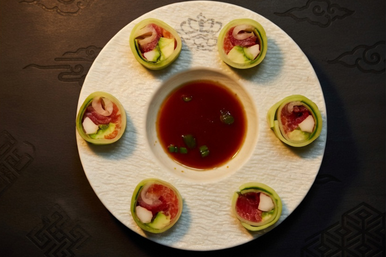 Naruto Roll at King House, Sushi & K-BBQ Restaurant in Burleson