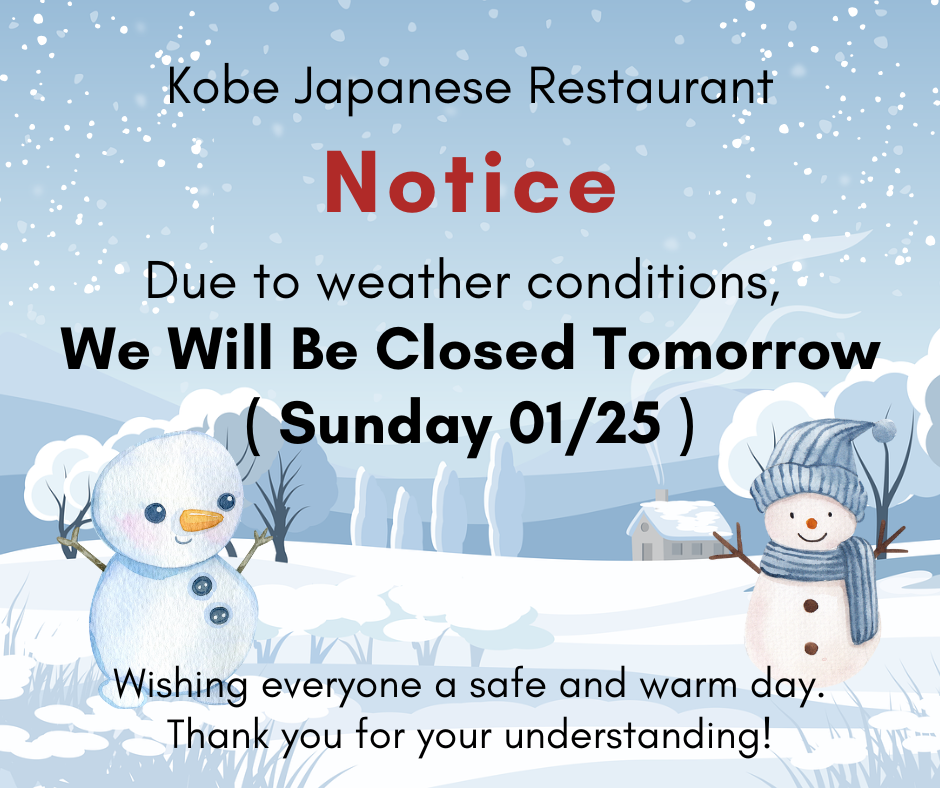 Notice of Special Operating Hours