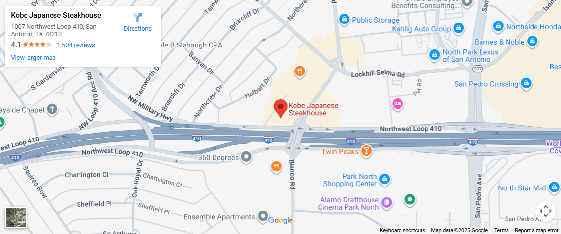 Location, 1007 Northwest Loop 410, San Antonio, TX 78213 Location, 1007 Northwest Loop 410, San Antonio, TX 78213