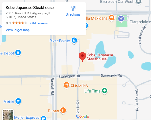 Location, 209 S Randall Rd, Algonquin, IL 60102
