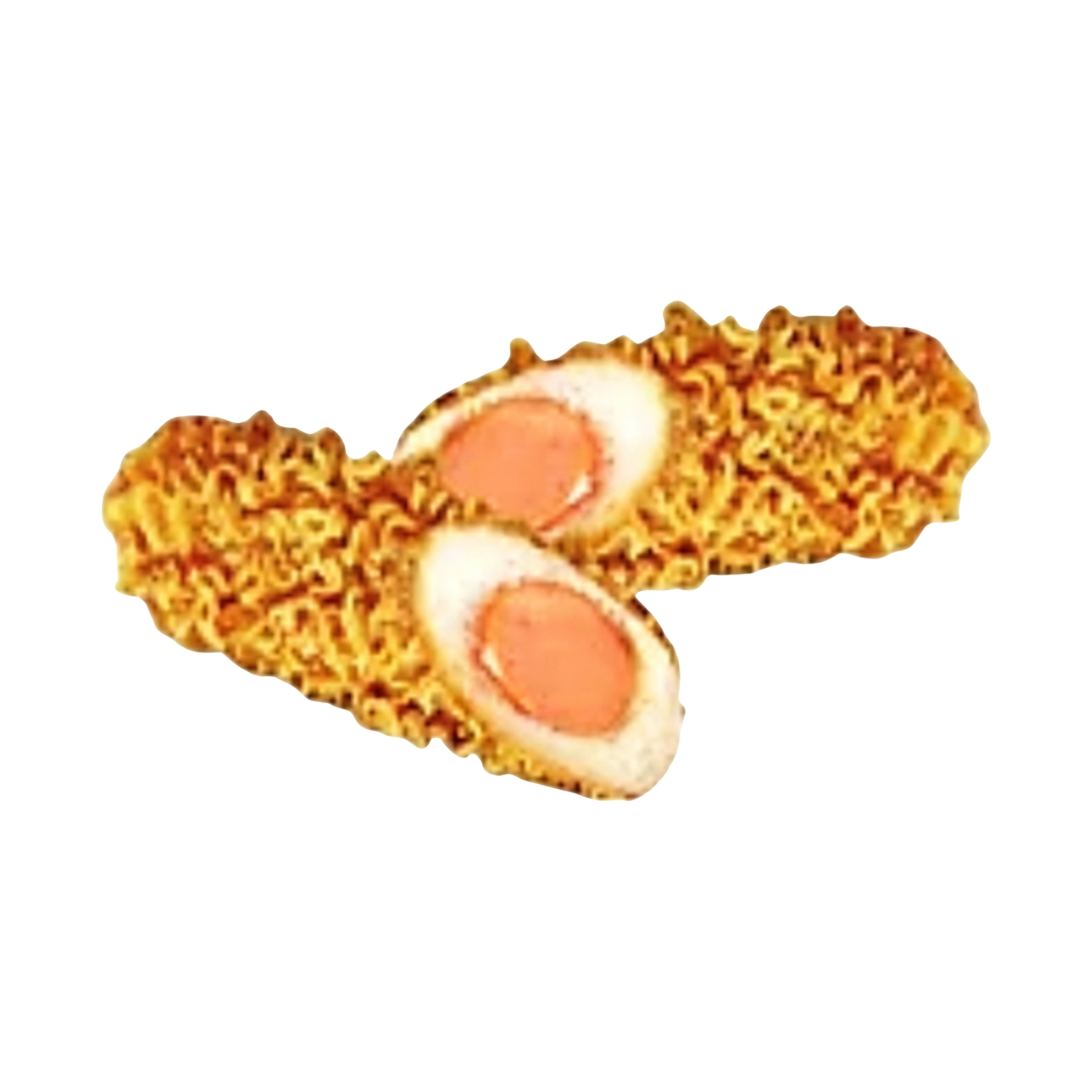 Crispy hot dog rolls with instant noodle crust at KOBI‑EON Chicken, a Asian Restaurant in Normal