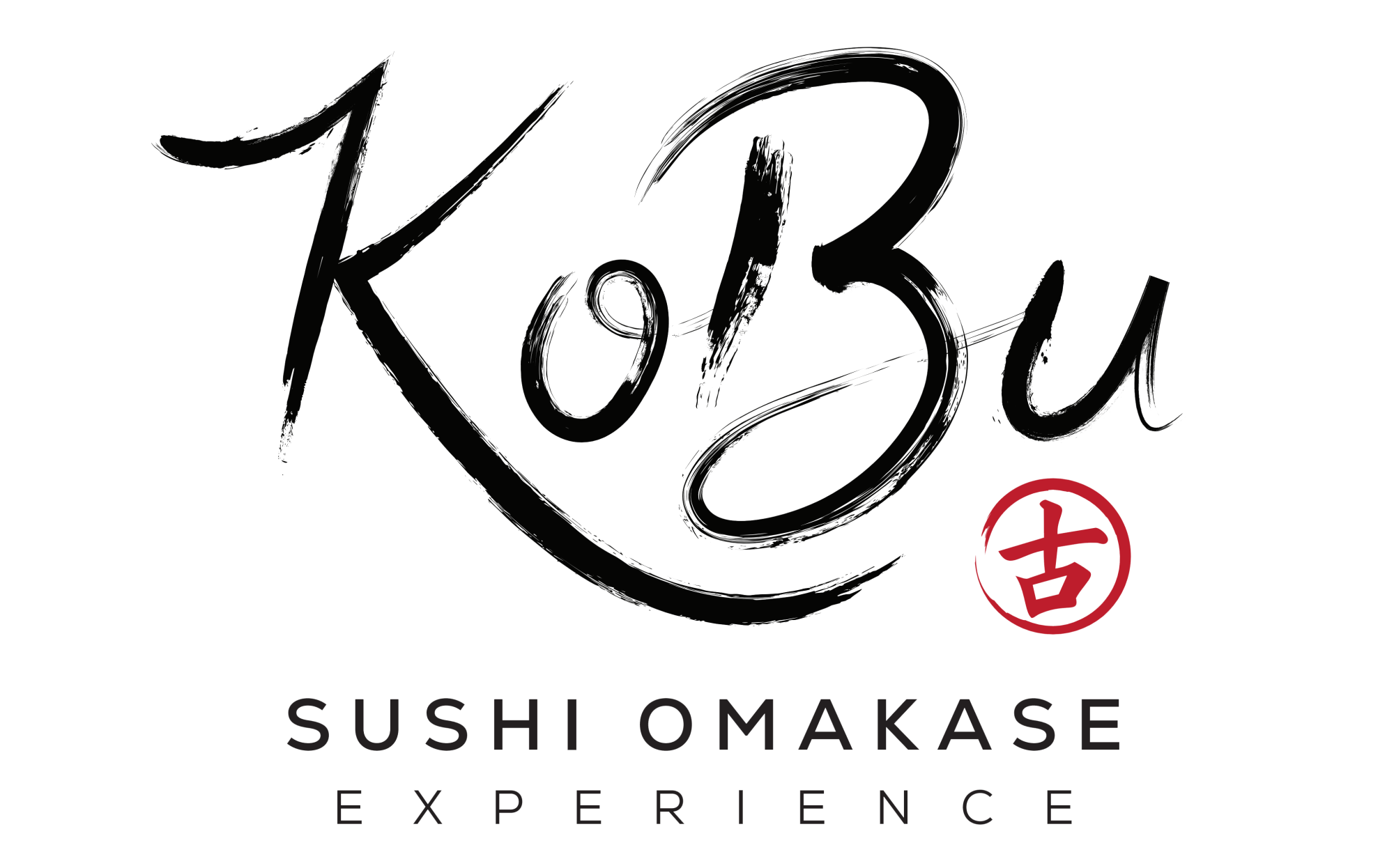 KoBu Sushi Omakase logo design at KoBu, a Japanese Sushi & Omakase Restaurant in Jacksonville
