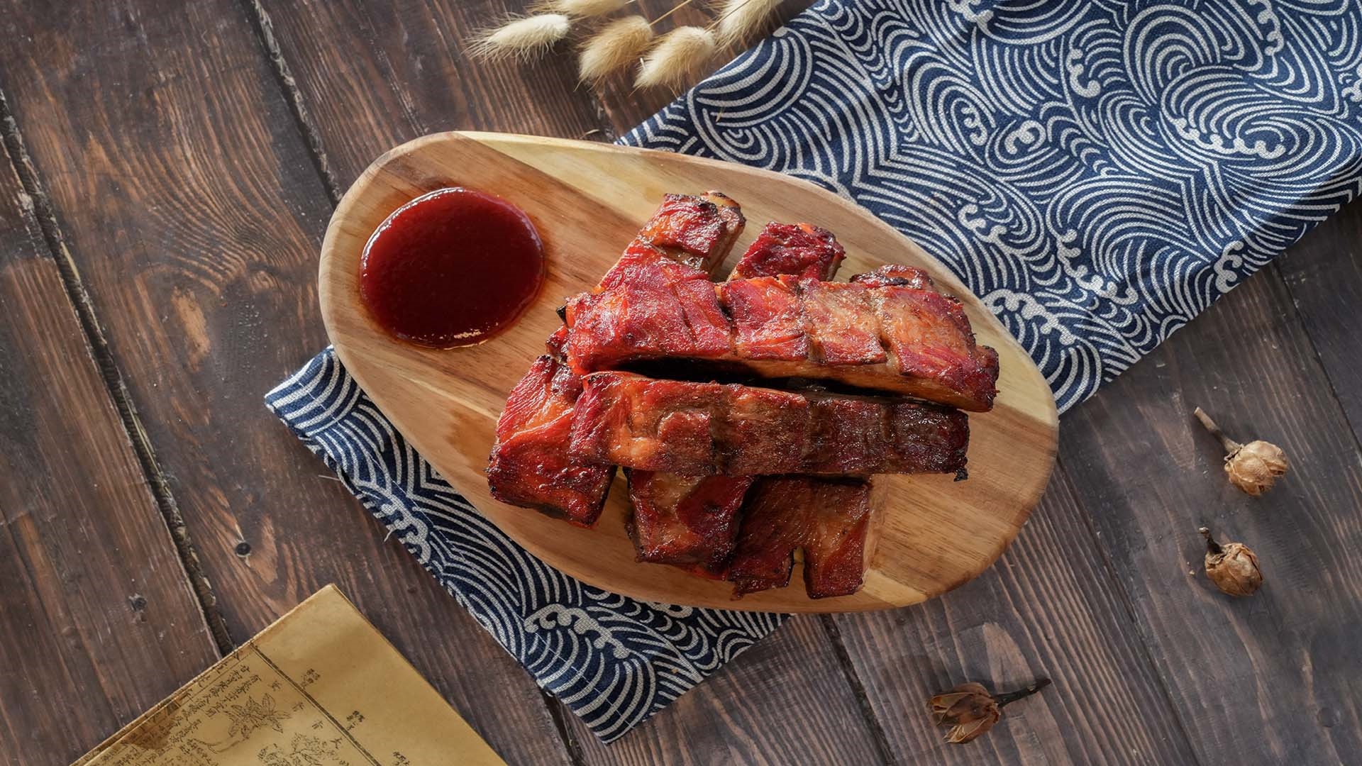 BBQ Spare Ribs at China Star, Chinese Restaurant in Palm Springs