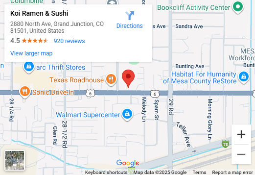 Location, 2880 North Ave, Grand Junction, CO 81501, United States