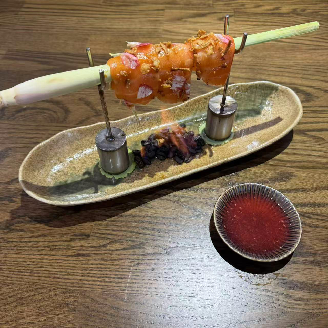 Lemongrass-Seared Skewer at KOJO Asian Fusion，a Asian Fusion Restaurant in Franklin