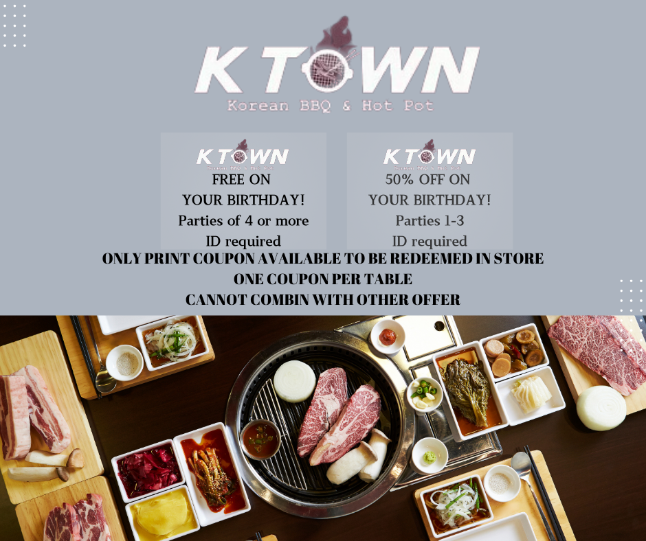 K-TOWN Korean BBQ & Hot Pot - Korean Restaurant | Online Order ...