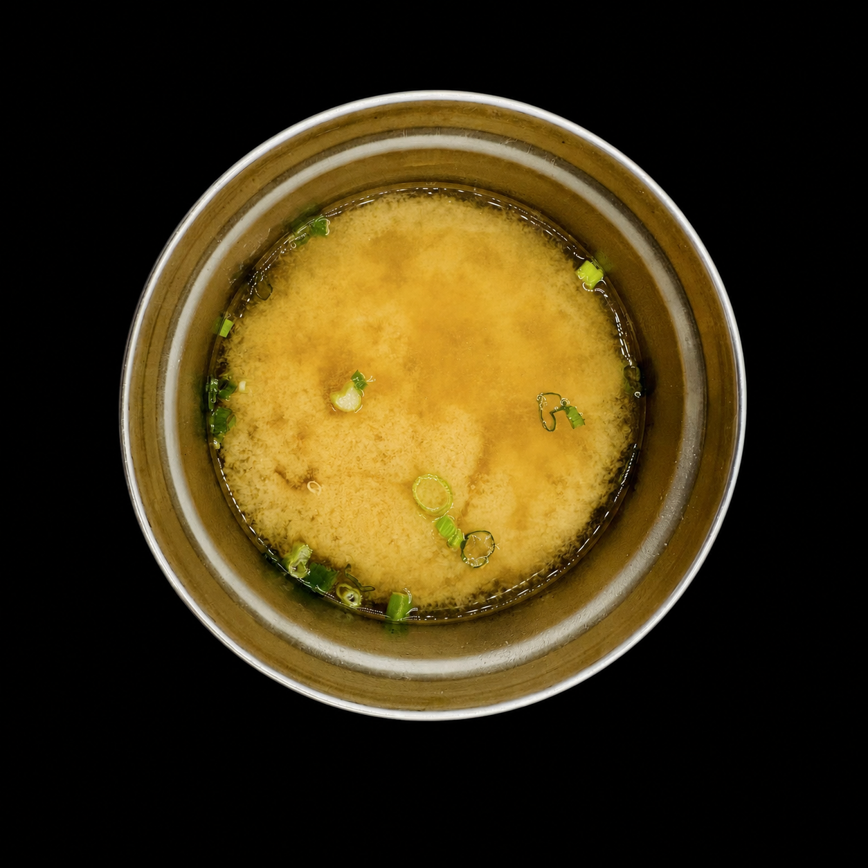 Miso Soup at K-TOWN, Korean BBQ & Hot Pot Restaurant in Indianapolis