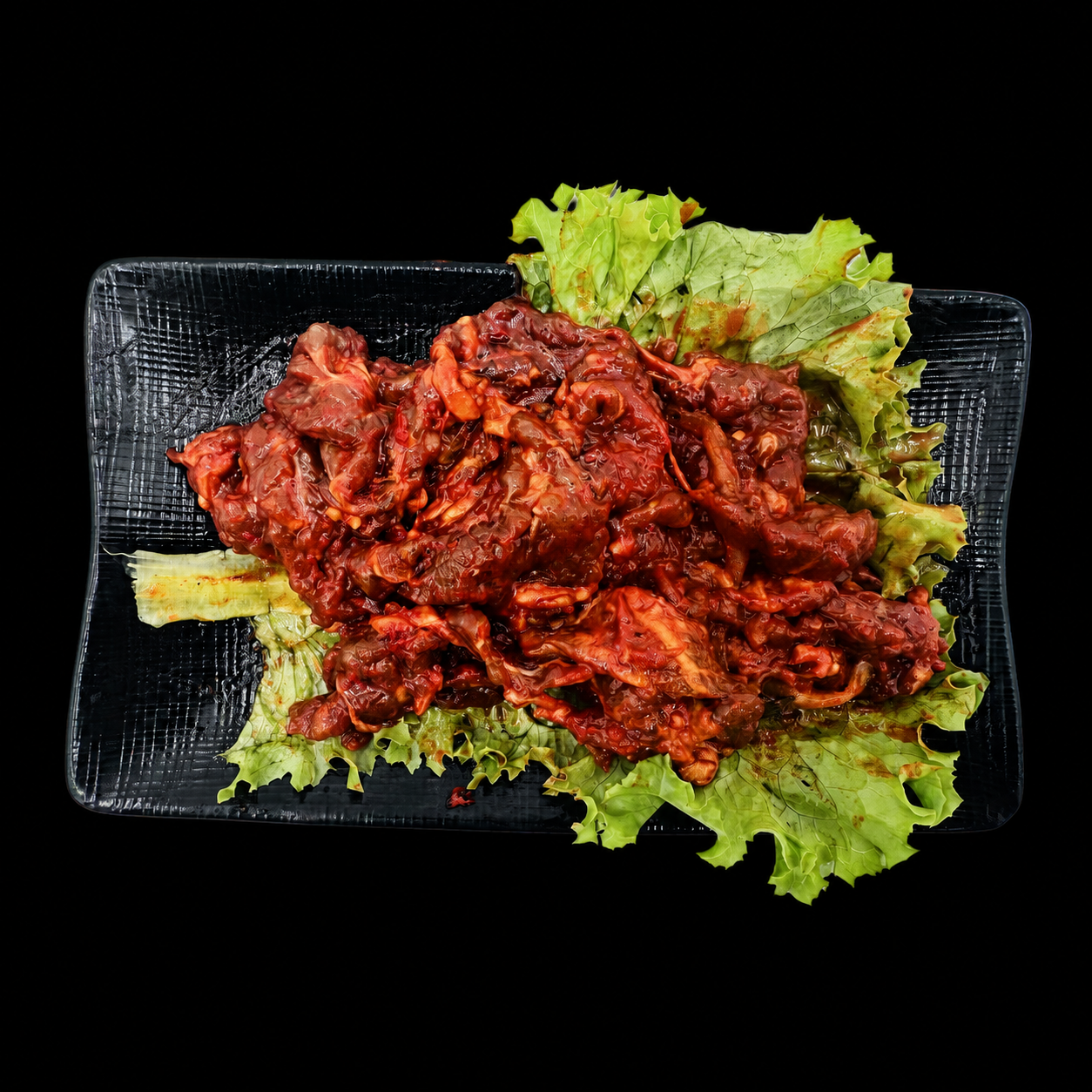 Spicy Marinated Beef at K-TOWN, Korean BBQ & Hot Pot Restaurant in Indianapolis