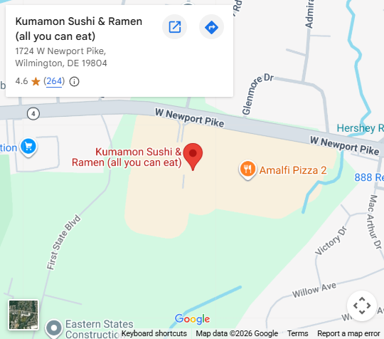 Location, 1724 W Newport Pike, Wilmington, DE 19804 Location, 1724 W Newport Pike, Wilmington, DE 19804