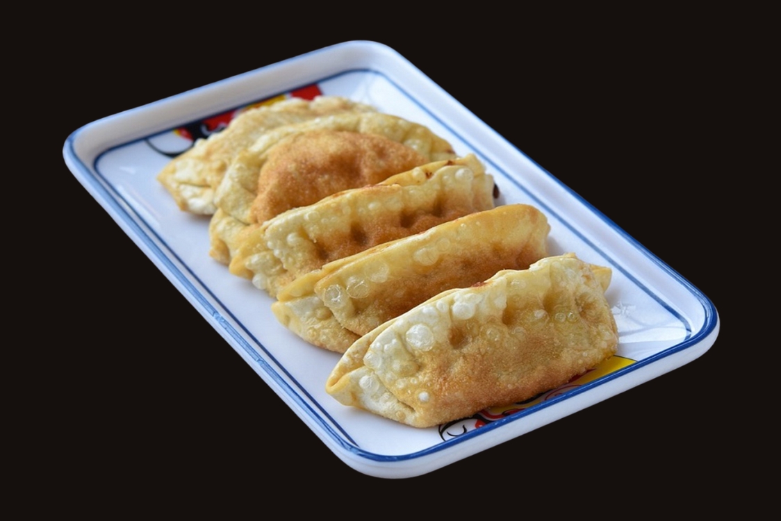 Golden fried dumplings at Kumo Sushi & Hibachi, a Japanese restaurant in Adel