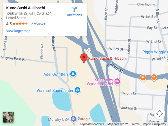 Location, 1205 W 4th St, Adel, GA 31620, United States 1205 W 4th St, Adel, GA 31620, United States