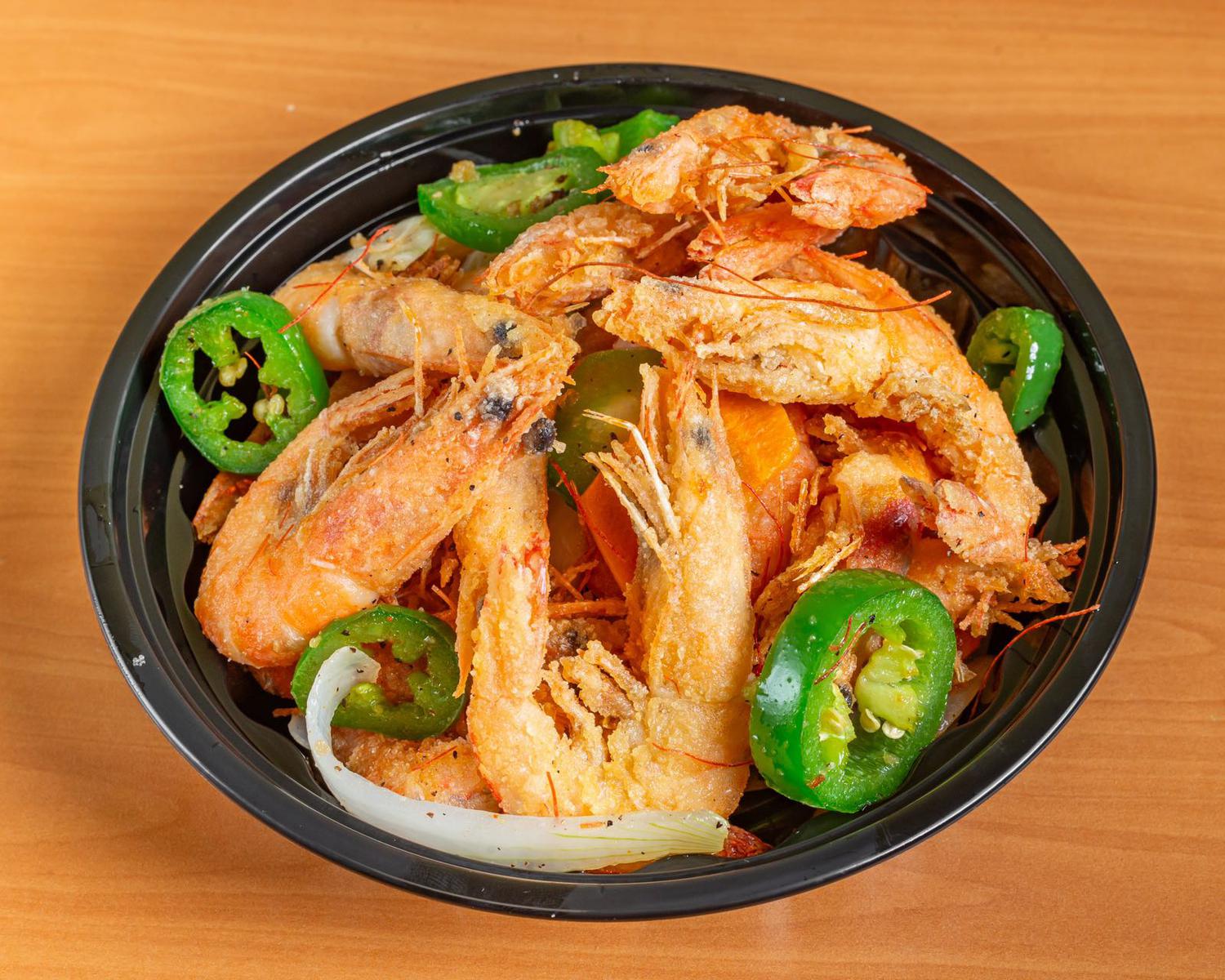 Kungfu-Rice-Asian-Restaurant-Spicy-Fried-Shrimp-Houston Spicy Fried Shrimp at Kungfu Rice,a Asian Restaurant in Houston