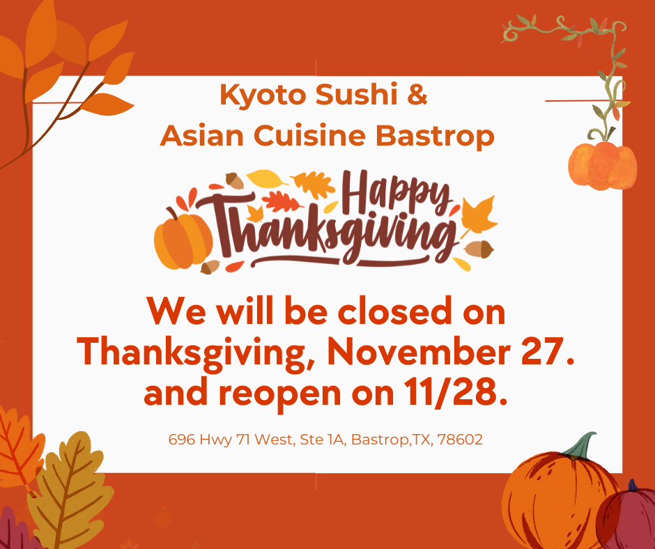 Notice of Special Operating Hours