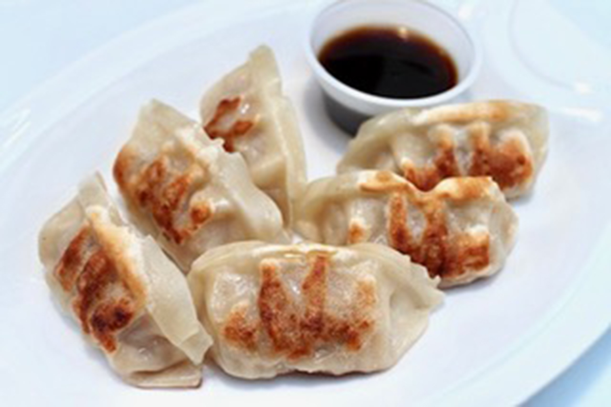 Pan Fried Dumpling at Hawaii Grill，a Hawaiian Restaurant in Lafayette