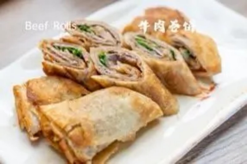 LA-Kungfu-Noodle-Noodle-Restaurant-Beef-Rolls-Claremont Beef-Rolls at LA Kungfu Noodle, a Noodle Restaurant in Claremont