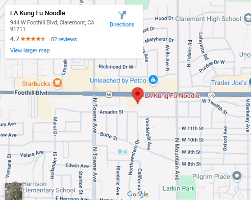 Location, 944 W Foothill Blvd, Claremont, CA 91711