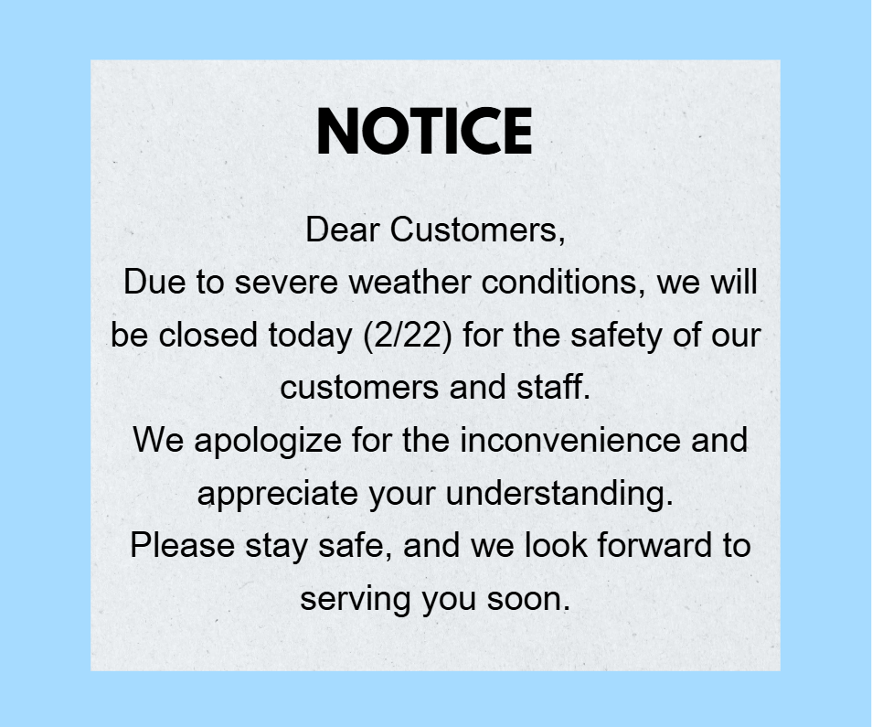 Restaurant Event Notice