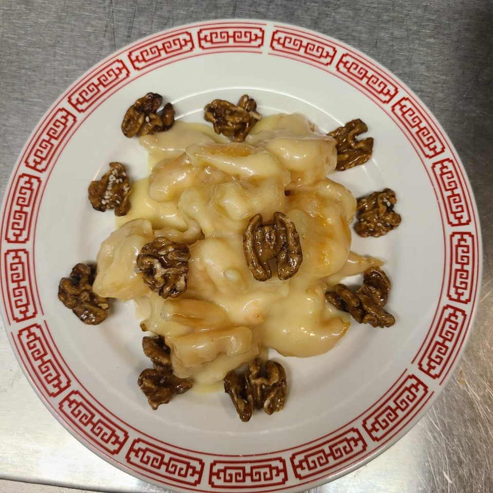 Lee's-Canton-Chinese-Restaurant-Honey-Walnut-Prawns-Yuba-City Honey Walnut Prawns at Lee's Canton Chinese Restaurant, a Chinese restaurant in Yuba City