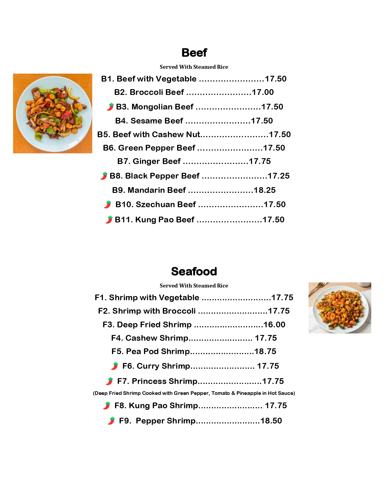 Restaurant menu 4, detailed description provided below