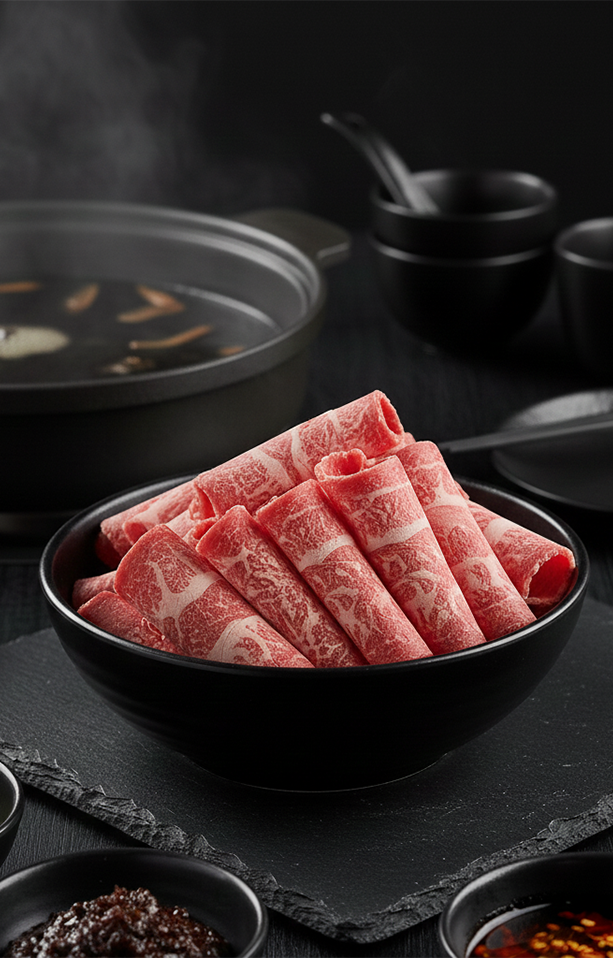 Beef Roll at Legend Pot, Hot Pot Restaurant in Baton Rouge