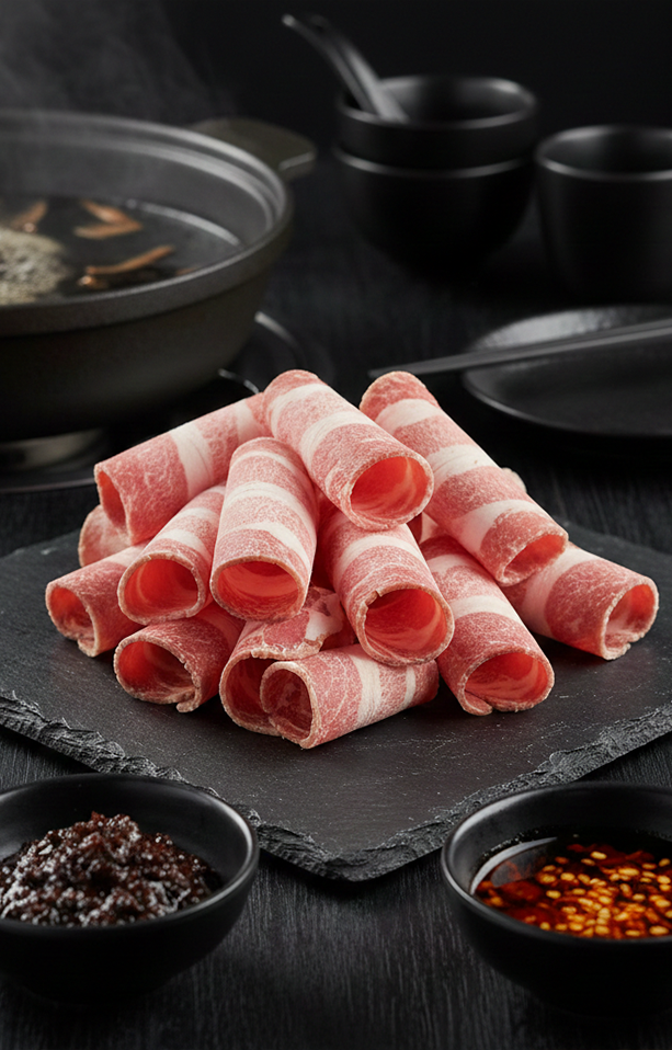 Lamb Roll at Legend Pot, Hot Pot Restaurant in Baton Rouge