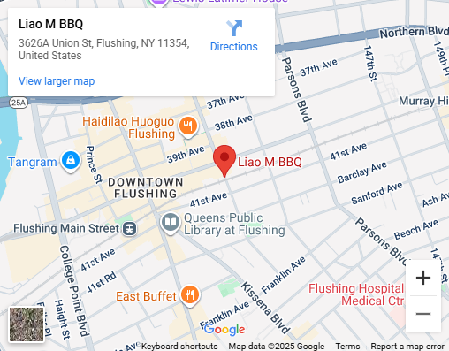 Location, 3626A Union St, Flushing, NY 11354, United States