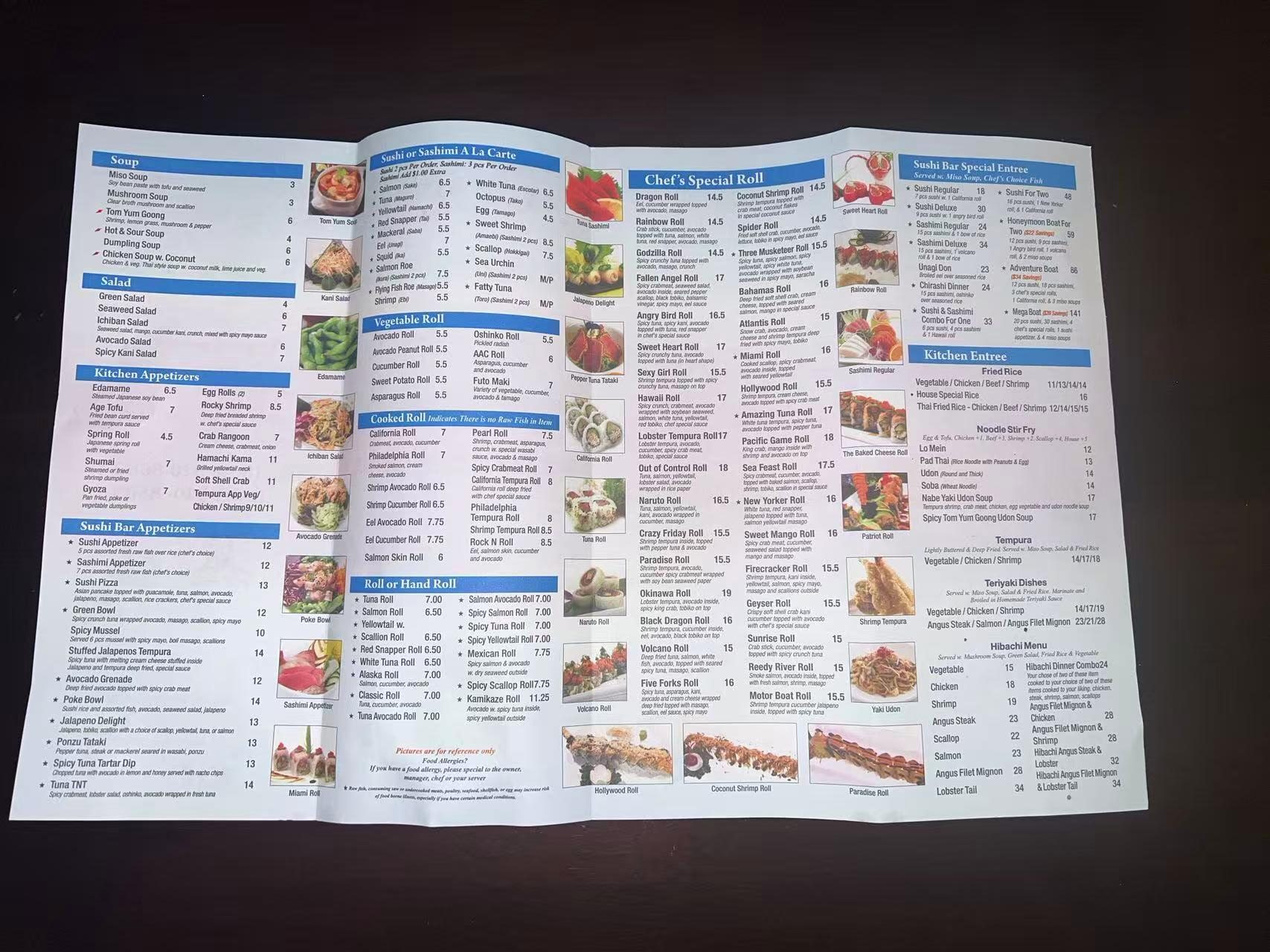 happy menu 2