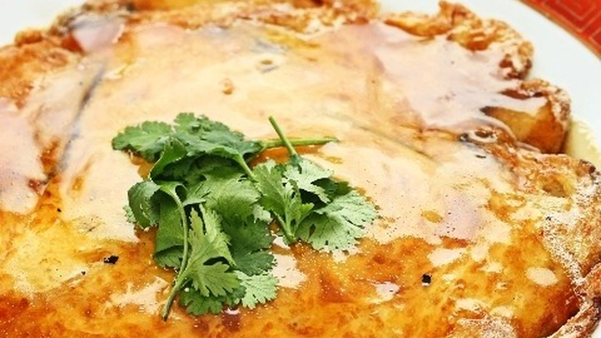 Beef Egg Foo Young at Little China Express, Chinese Restaurant in Yarmouth