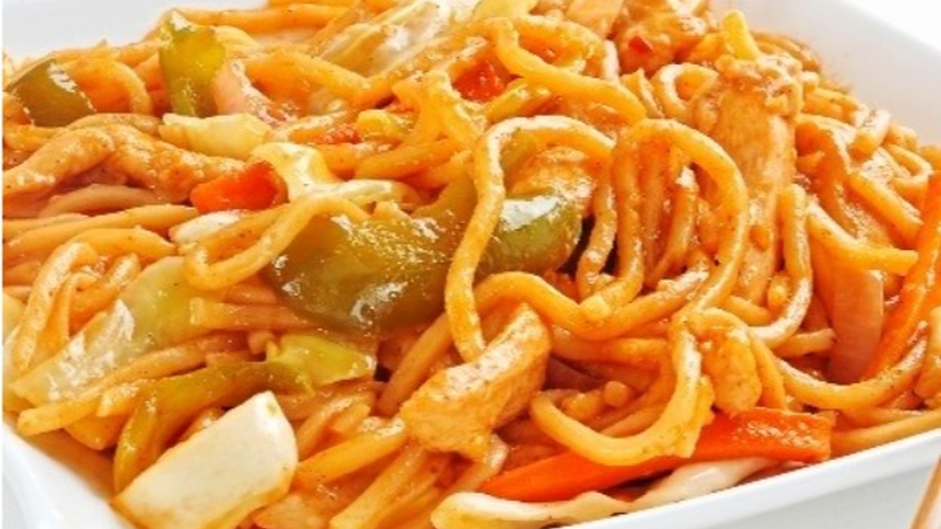 Lo Mein at Little China Express, Chinese Restaurant in Yarmouth