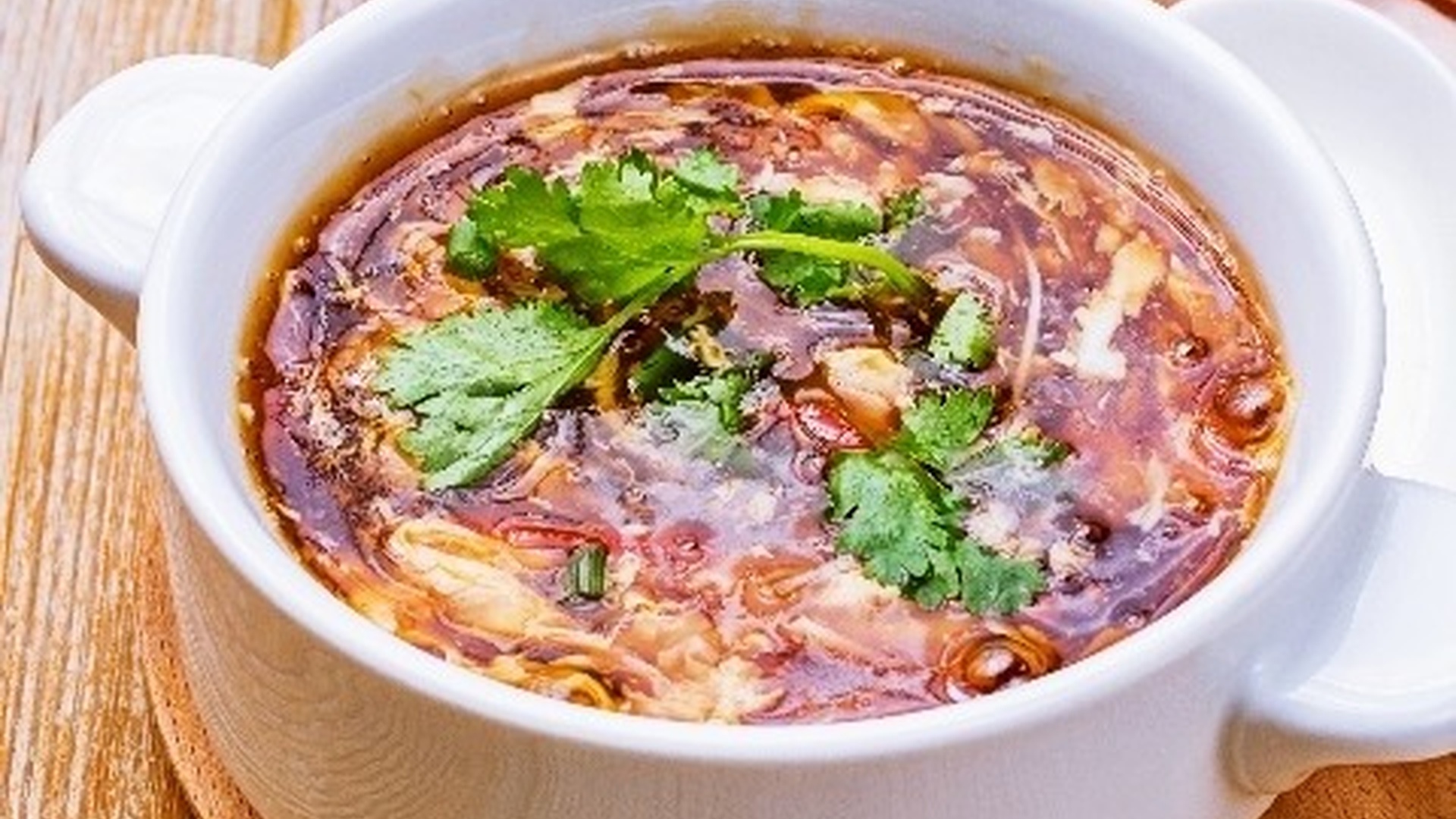 Hot & Sour Soup at Little China Express, Chinese Restaurant in Yarmouth