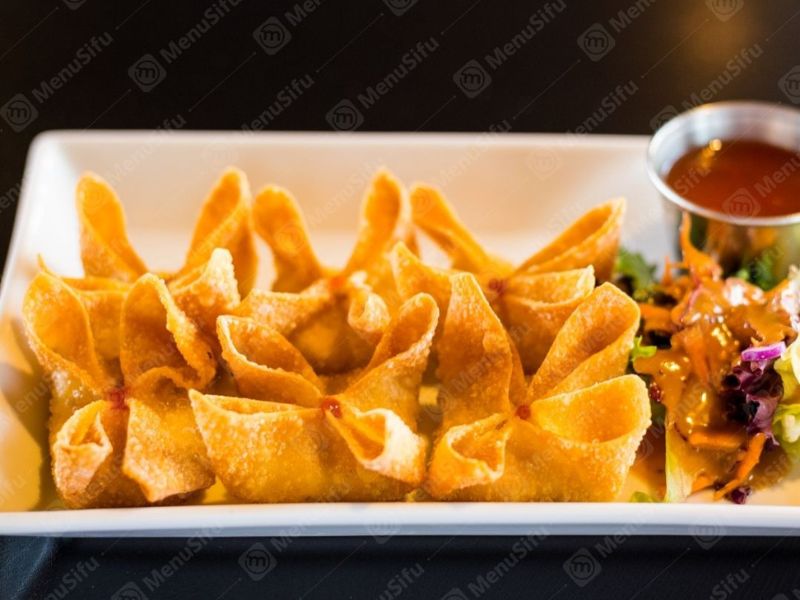 Little-King-Crab-Hawaiian-restaurant-Crab-Rangoon-Crystal-Lake Crab Rangoon at Little King Crab, a Hawaiian restaurant in Crystal Lake