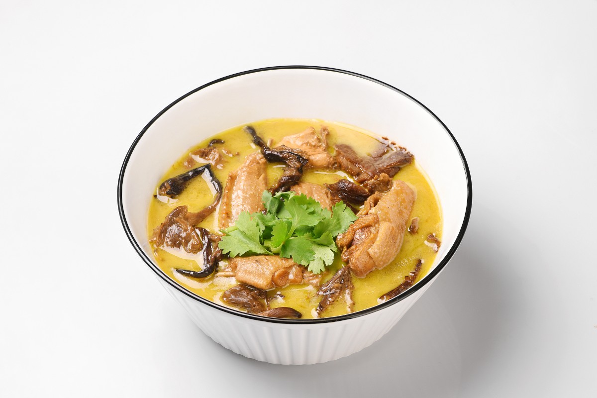 Forest Mushroom Chicken Stew at Little Pine, Chinese Restaurant in New York