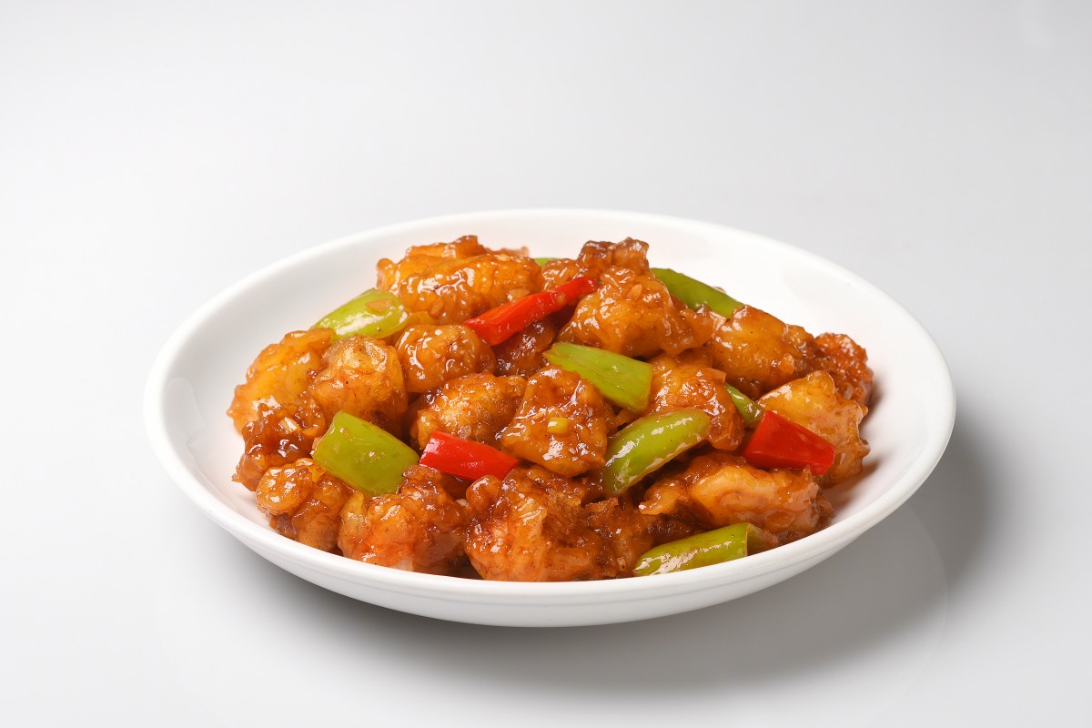 Soy-Glazed Crispy Pork at Little Pine, Chinese Restaurant in New York